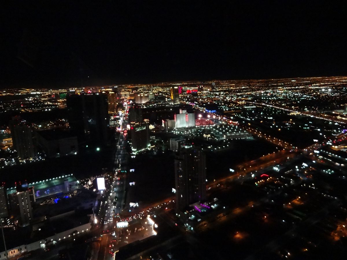 Vegas from the Stratosphere Outdoor Observation Deck