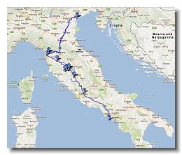 Italy Driving Tour