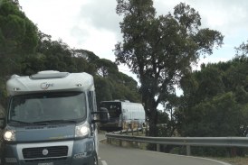Scenic Coast Road on the Costa Brava