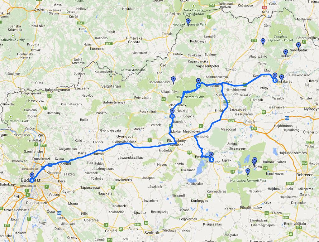 Budapest loop drive