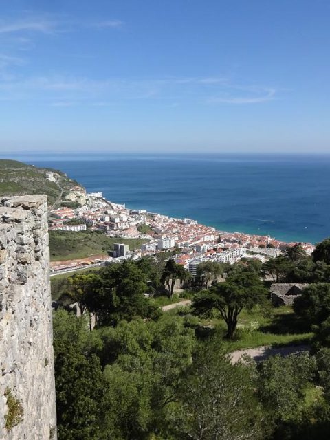 View from Sesimbra castle