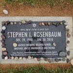 Stephen's gravestone