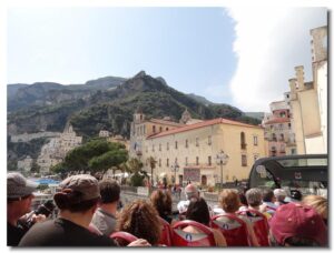 Amalfi open bus tour